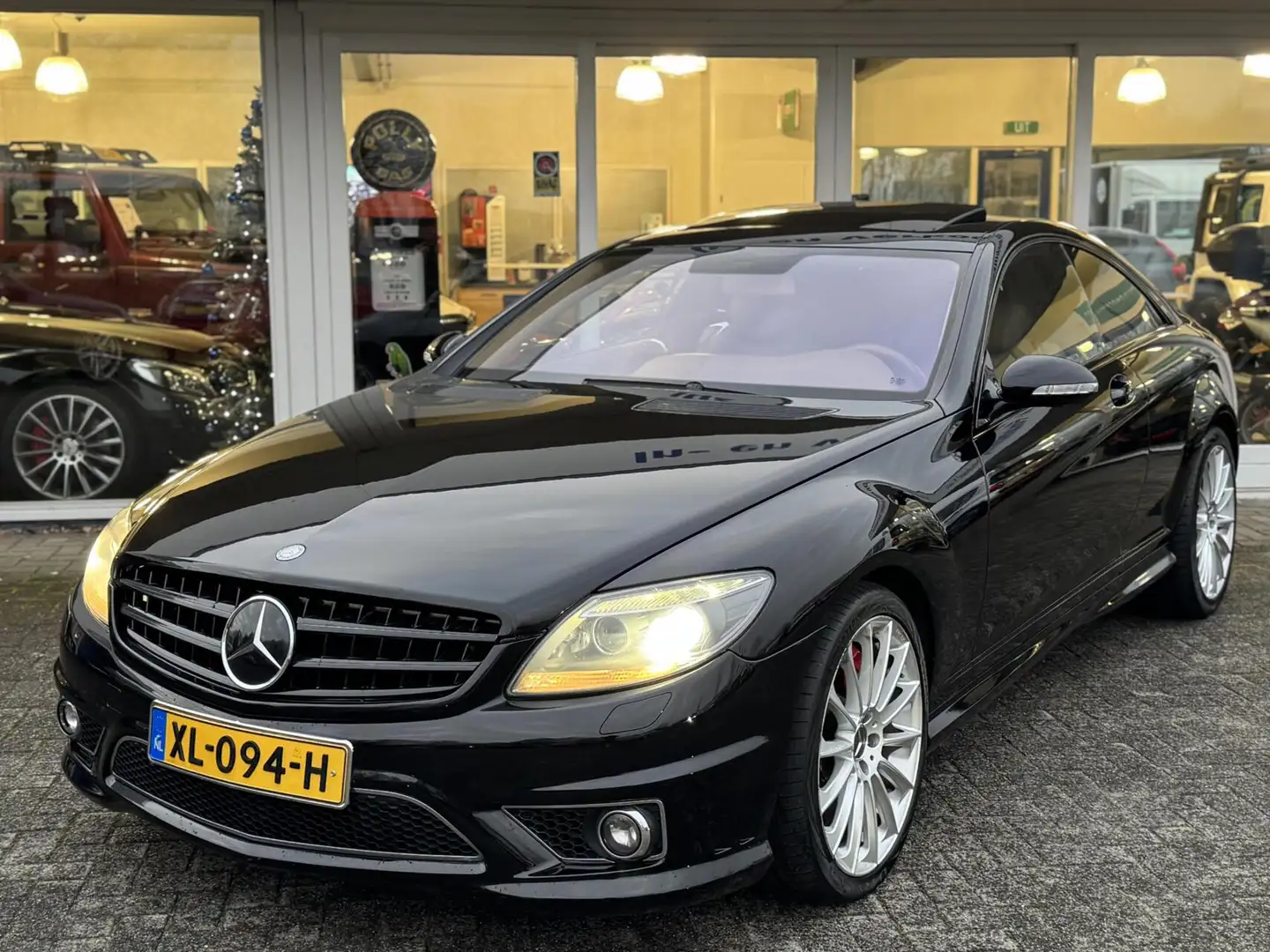 Mercedes-Benz CL 63 AMG 6.3 V8 525pk, Leder,Xenon,Clima,20"inch, Negro - 2