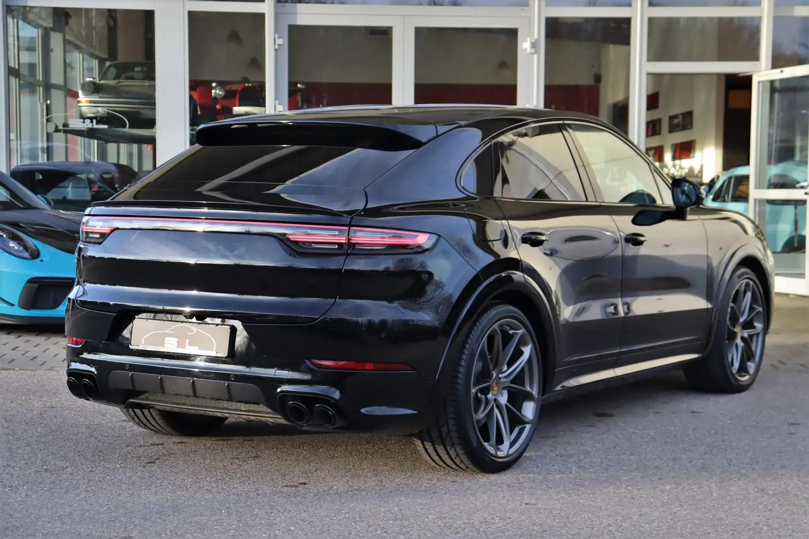 Porsche Cayenne Turbo Coupe/PDCC/SpAga/4Rad/Burm/Approv. Schwarz - 2