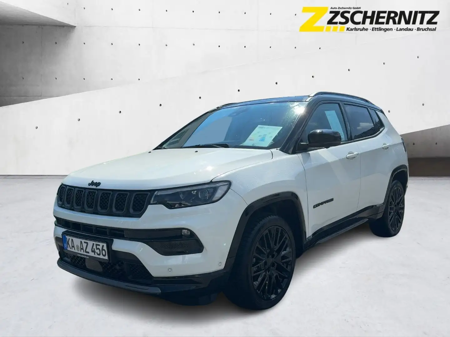 Jeep Compass 1.5T MHEV ''S'' *LED*NAVI*KAMERA*SHZ*PDC* Weiß - 2