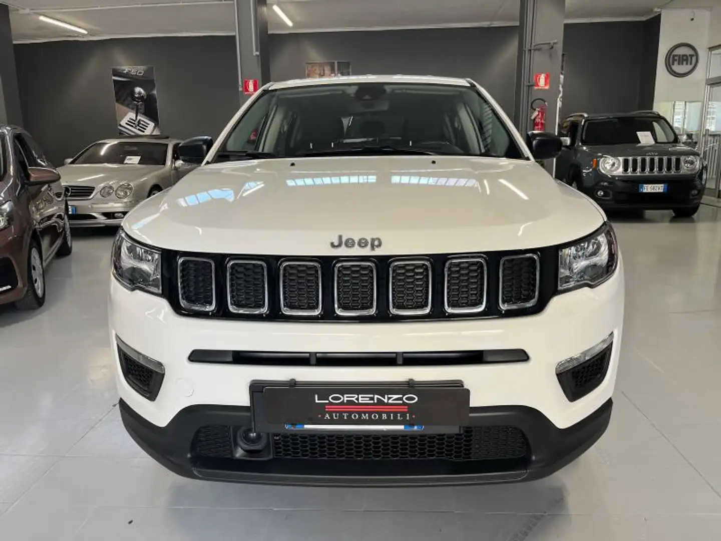 Jeep Compass 1.4 m-air Sport 2wd 140cv my1 gpl Blanc - 2