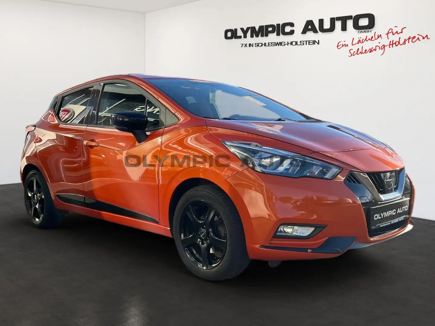 Nissan Micra 1.0 N-Way PDC KLIMA-AT SITZHZG TOUCH DAB Orange - 2