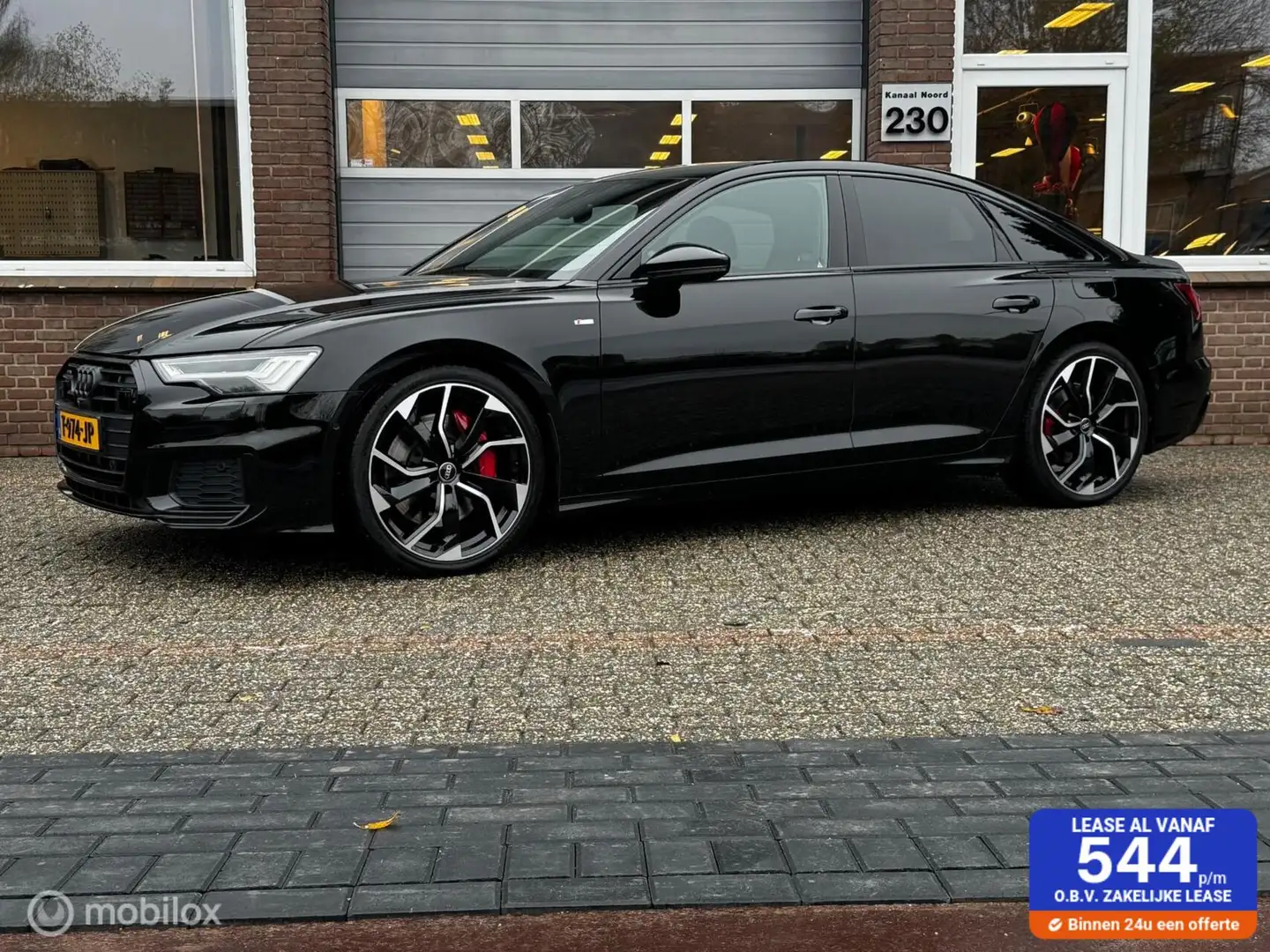 Audi A6 Limousine 50 TFSI E QUATTRO S LINE FULL-OPTIONS! Zwart - 1