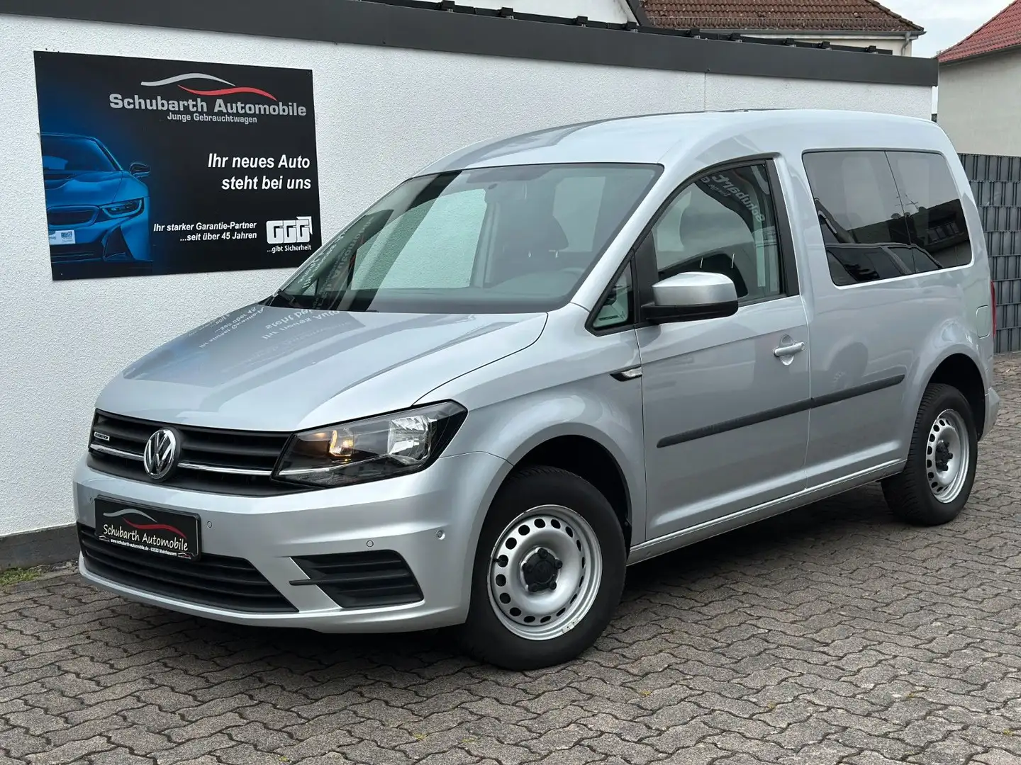 Volkswagen Caddy VW Caddy Facelift 1,4 TGI CNG Erdgas Navi Standhzg Silber - 1