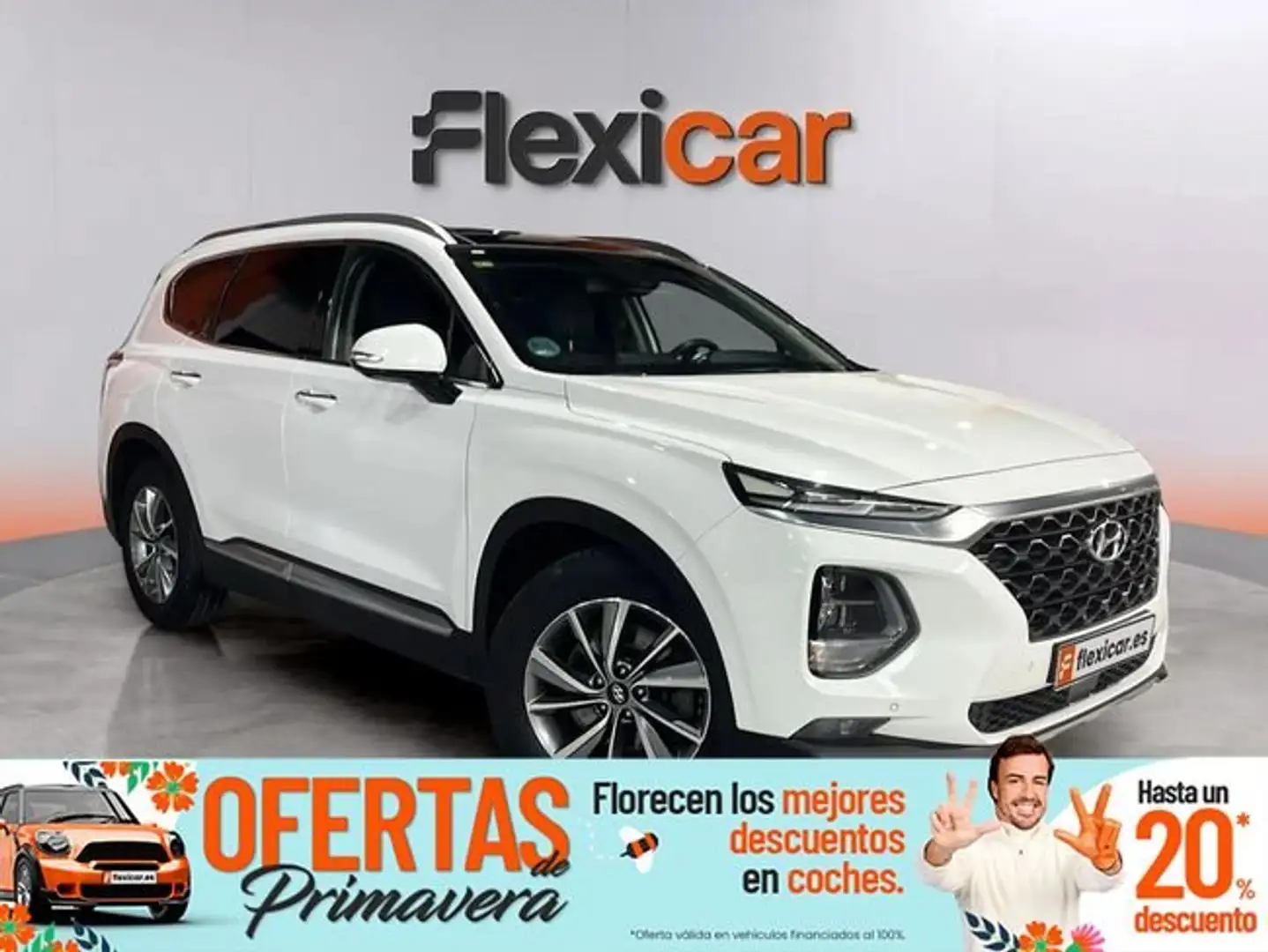 Hyundai SANTA FE Tm 2.2CRDi Tecno SR 4x4 Aut. Blanco - 1