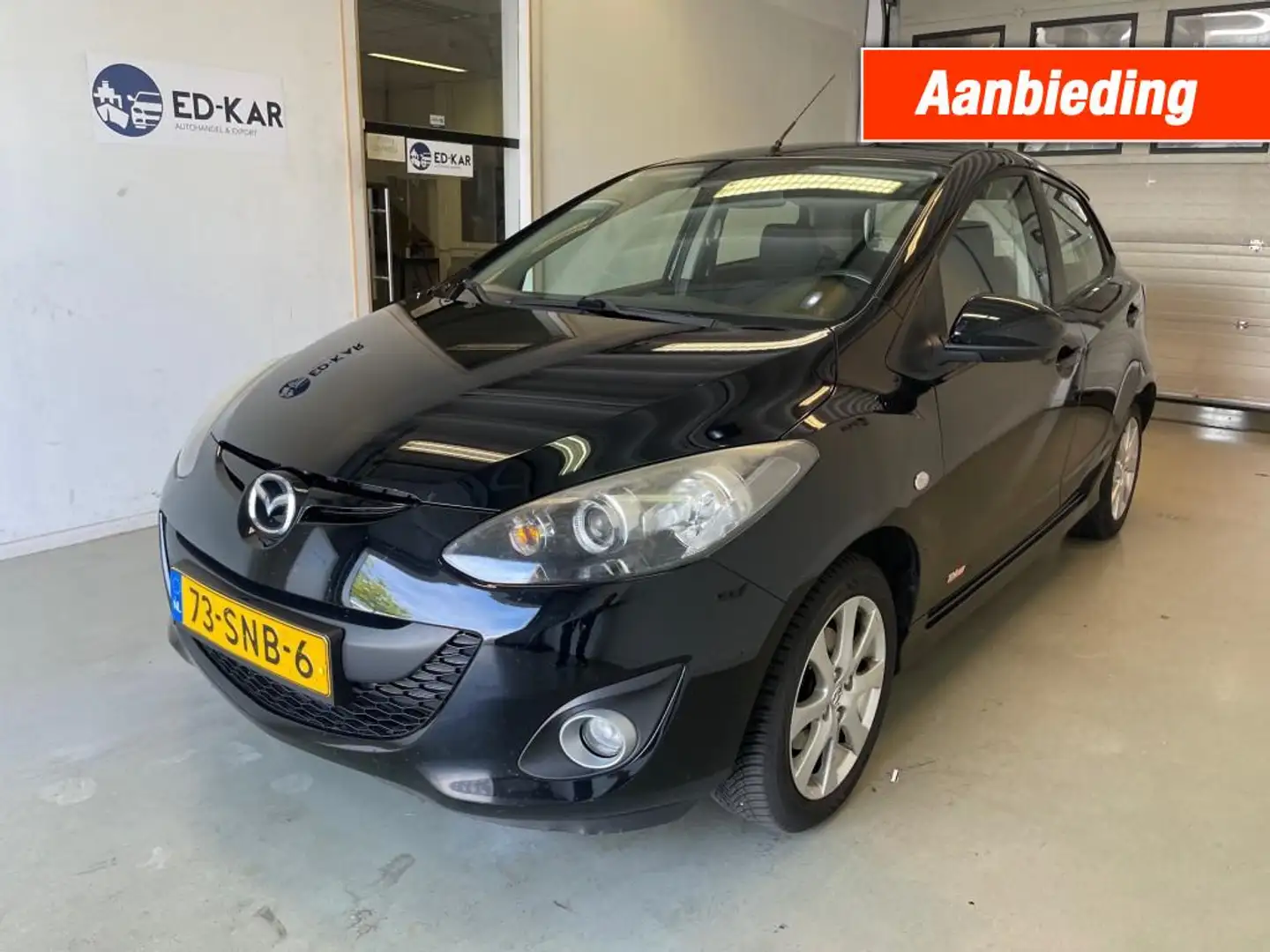 Mazda 2 1.3 BIFUEL GT-M Line AIRCO MEENEEM PRIJS Fekete - 1