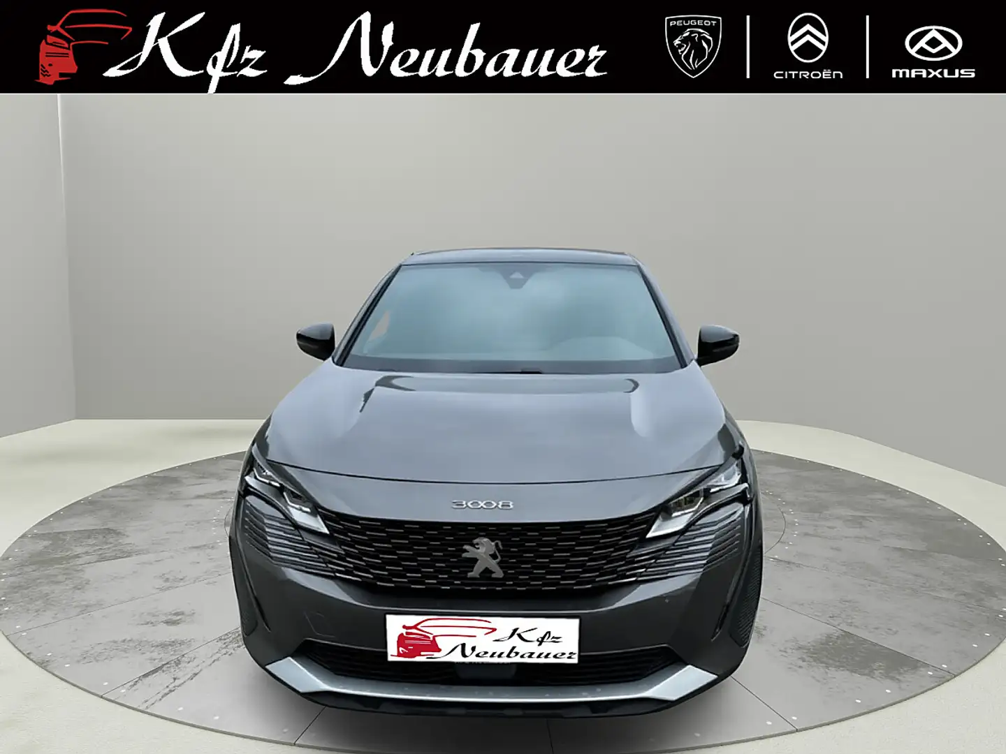 Peugeot 3008 Hybrid 136PS Automatik Grau - 2