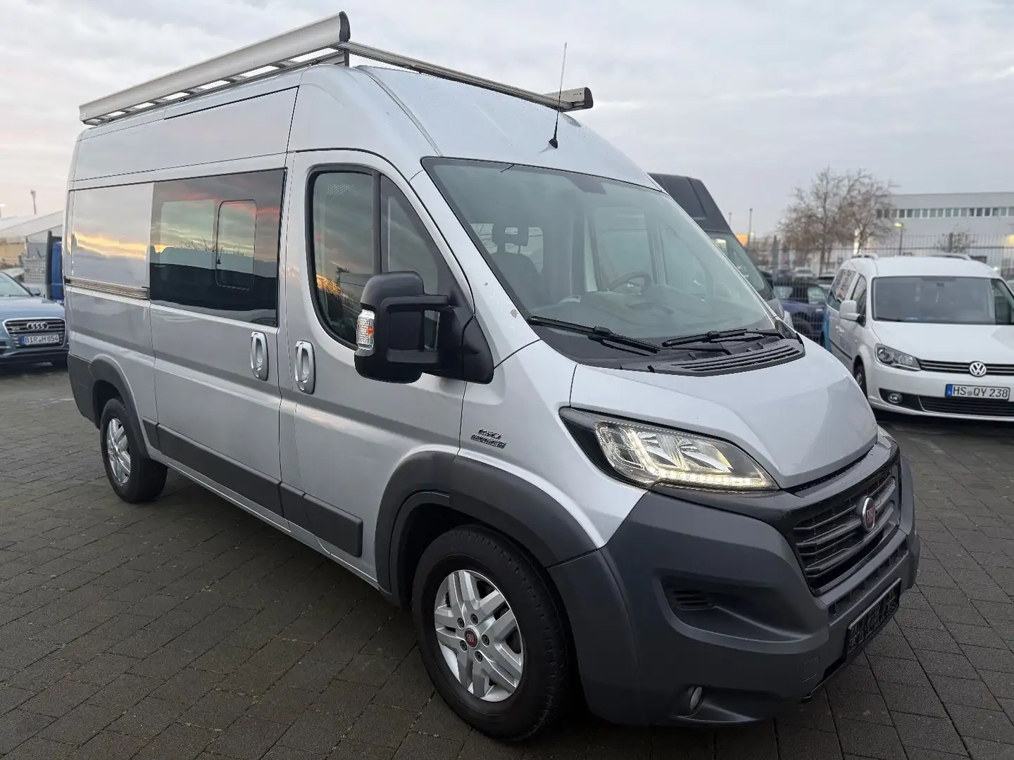 Fiat Ducato Maxi  35 150 L2H2 Multicab DoKa LED 3t AH Grau - 1