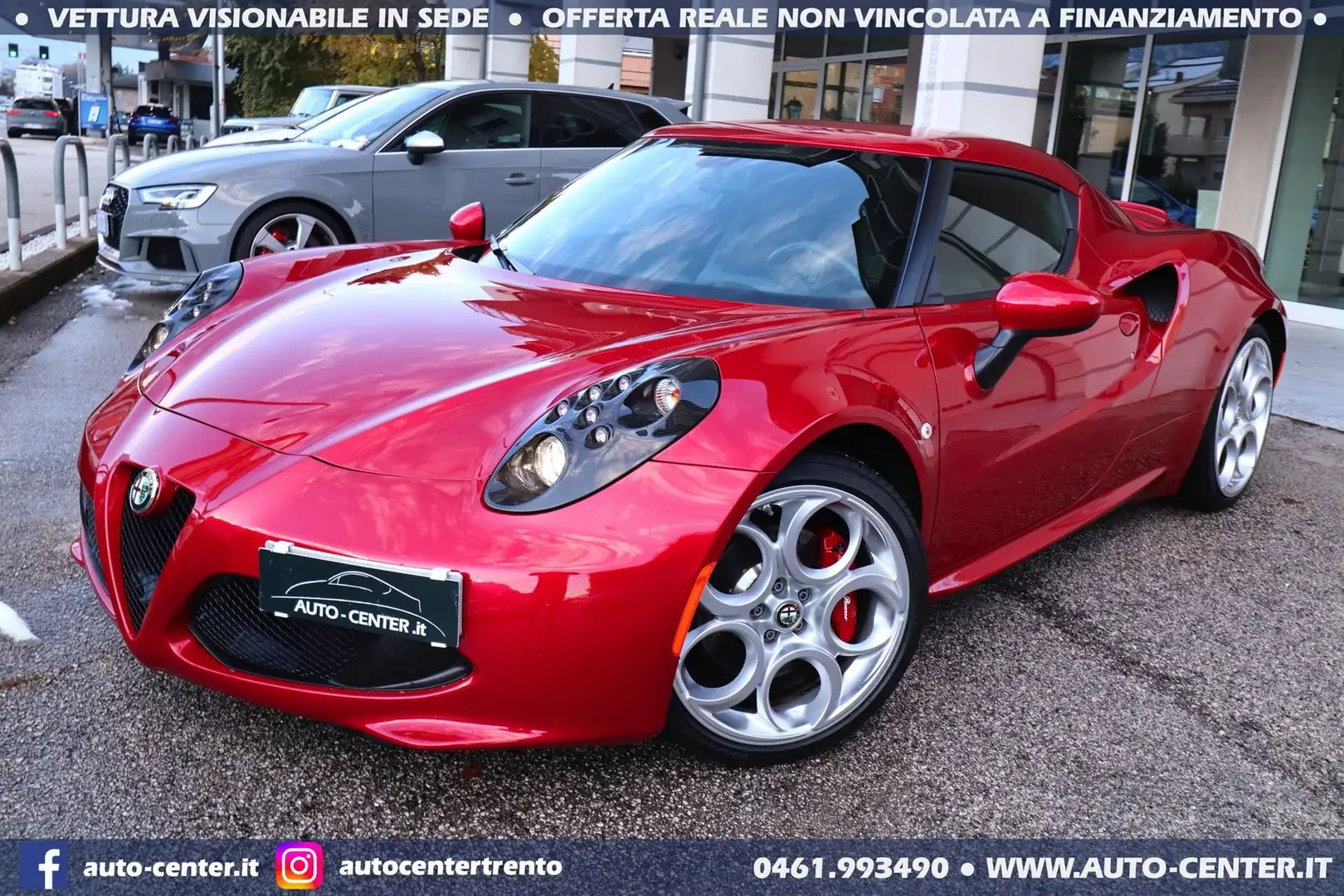 Alfa Romeo 4C 1750 TBi ROSSO COMPETIZIONE Rosso - 2