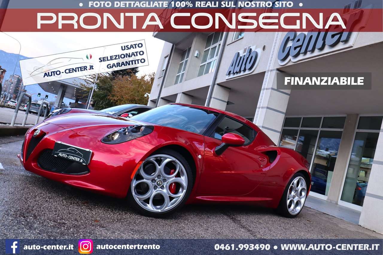 Alfa Romeo 4C 1750 TBi ROSSO COMPETIZIONE
