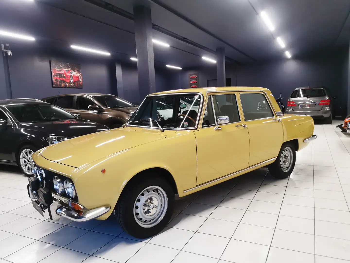 Alfa Romeo 2000 Berlina Unicoproprietario Targa Modena Asi Żółty - 2