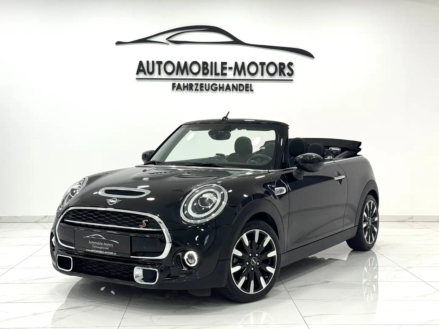 MINI Cooper S Cabrio Cooper S/LED/NAVI/17Zoll/Top Zustand Schwarz - 2