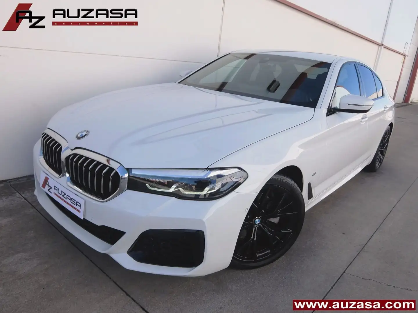 BMW 520 520dA Blanc - 1