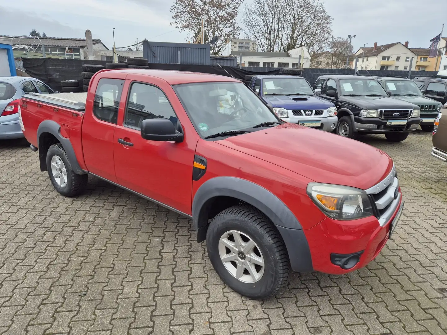 Ford Ranger Einzelkabine 4X4 XL **nur 100 Tkm/AHK 3,0 Tonnen** Kırmızı - 2