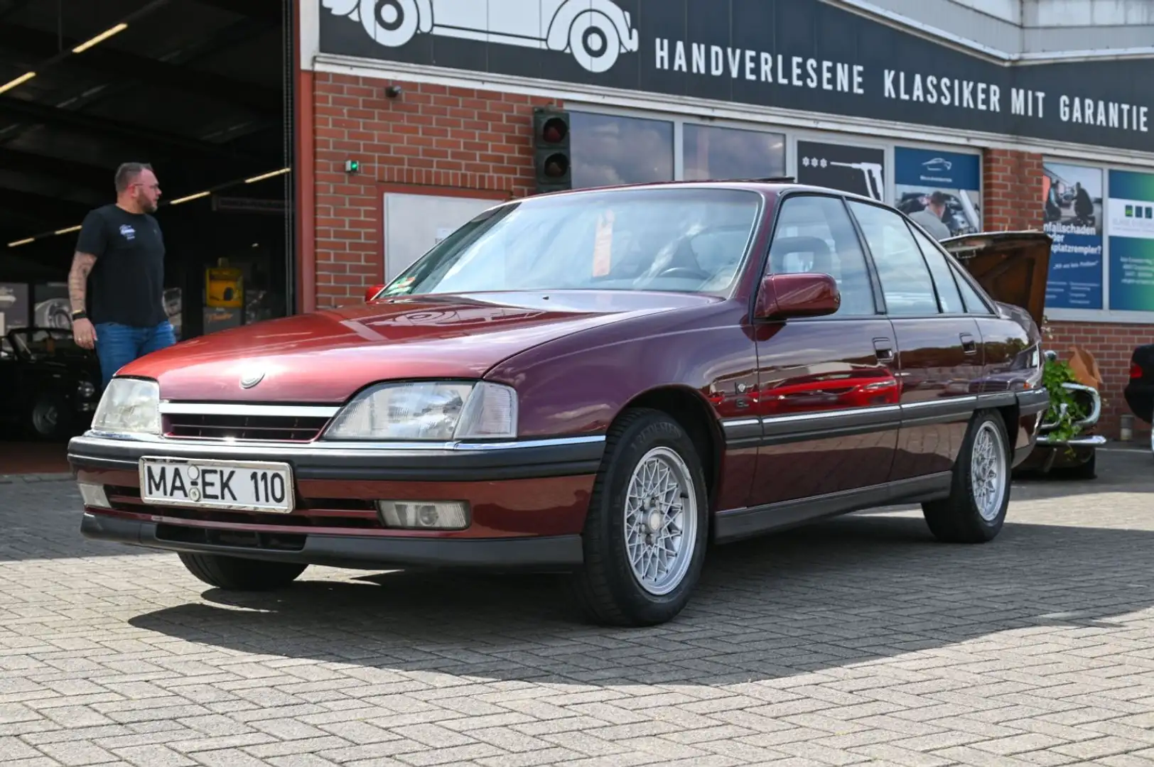 Opel Omega A GL Diamant*DIN KENNZEICHEN*TOP HISTORIE* Rot - 1
