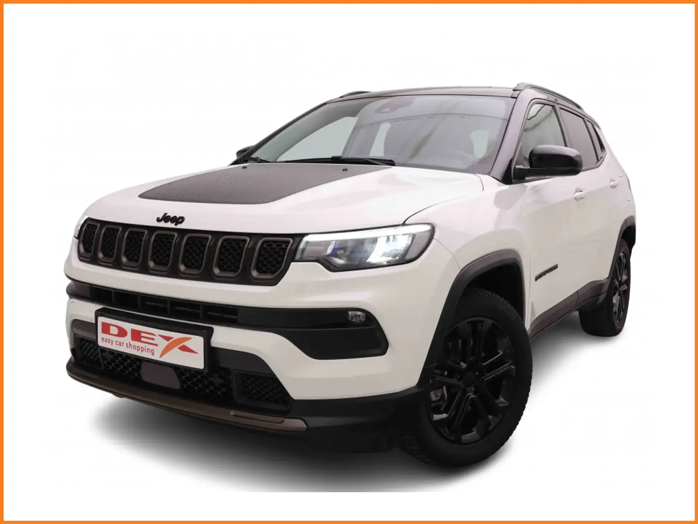 Jeep Compass 1.3 T4 240 PHEV 4Xe AWD DCT Upland + Cam + LED Weiß - 1