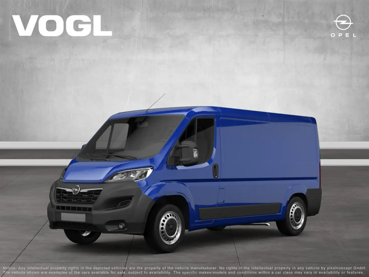 Opel Movano Cargo 3,5t L2H1 165 2,2 Diesel MT Bleu - 1