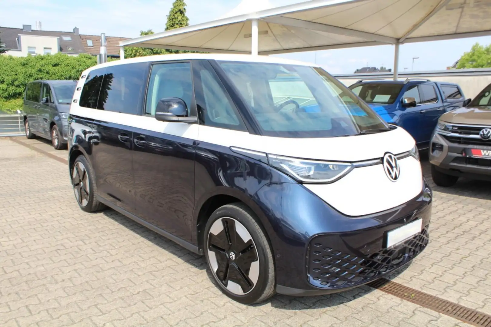 Volkswagen ID. Buzz PRO / AHK / STYLE PLUS / KEYLESS / VOLL Klima Blau - 2