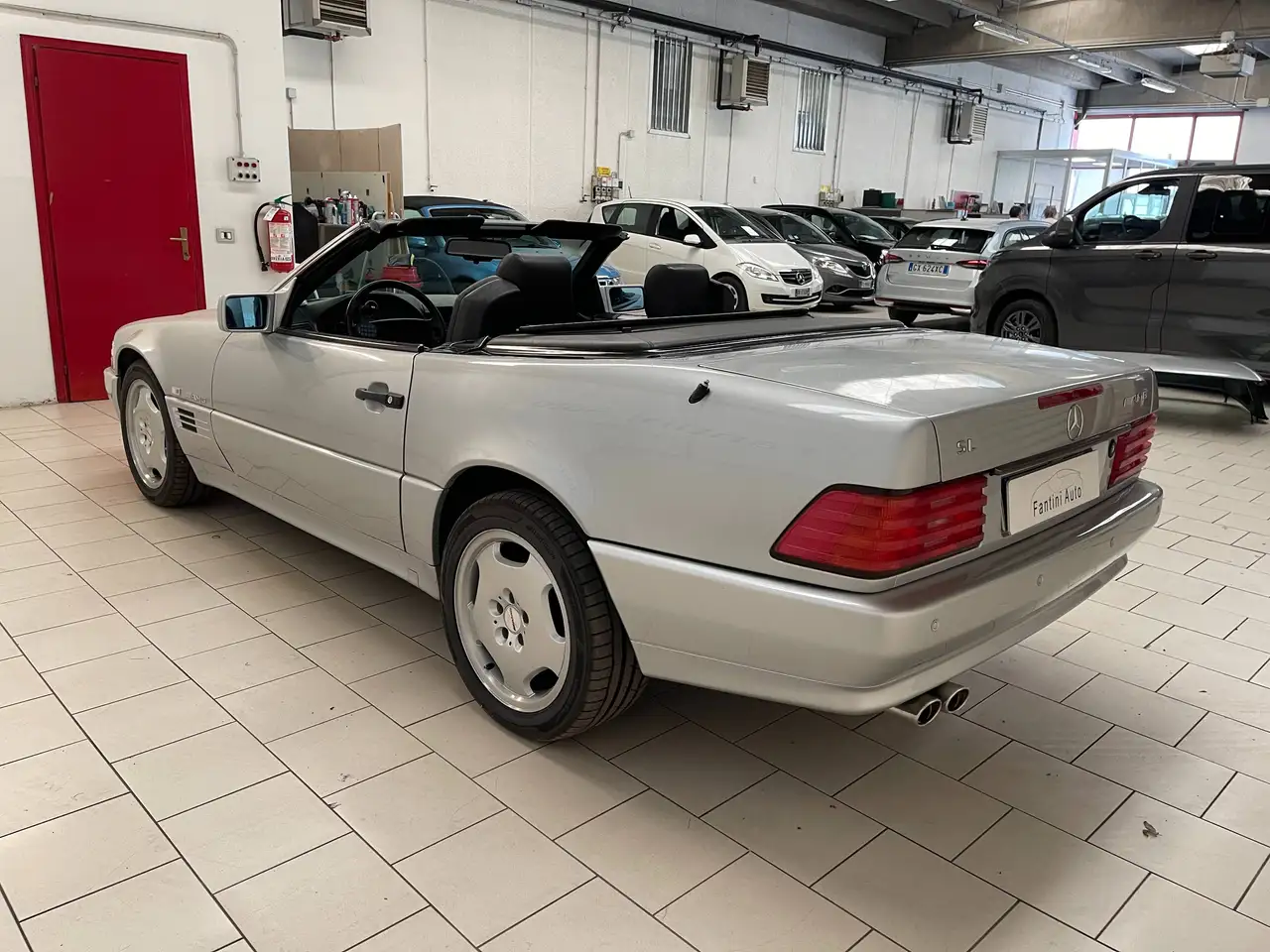 Mercedes-Benz SL 320 R129 3.2 231cv c.auto 4 posti Metano-Hard Top-LEGGI SOTTO, foto 5