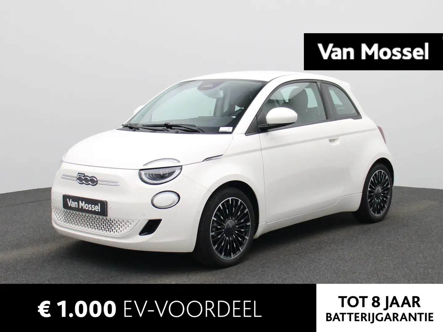 Fiat 500e 3+1 Icon 42 kWh | Navi | AppleCarplay /Android Aut Wit - 1