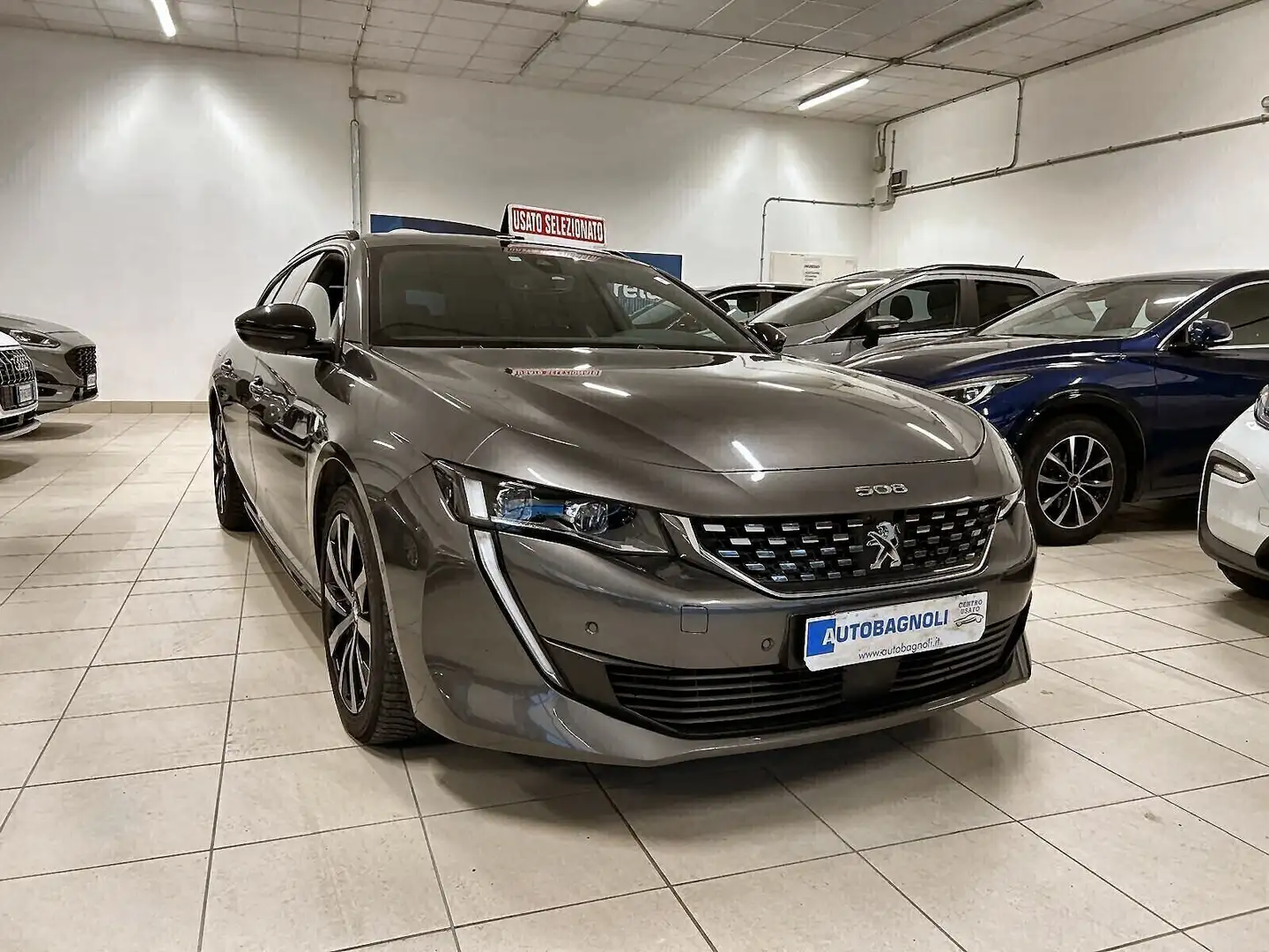 Peugeot 508 SW GT LINE BlueHDi 160 EAT8 SPOTICAR Grigio - 2