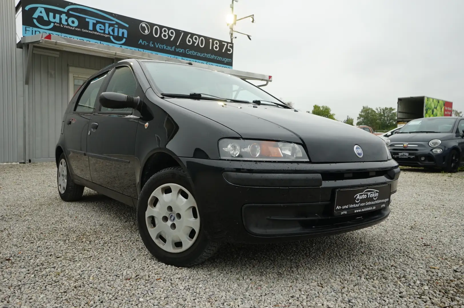Fiat Punto 1.2 8V |HU AU NEU| |89.433 km| |Allwetter| Schwarz - 1