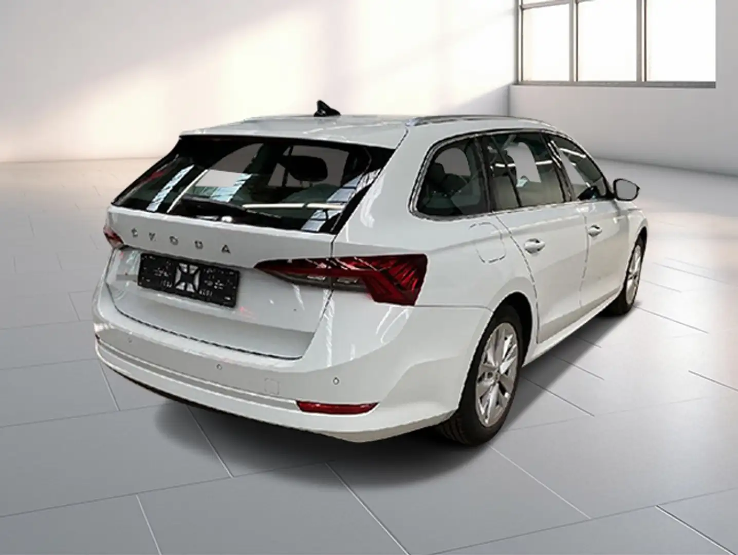 Skoda Octavia Kombi 2.0 TDI Style Navi vc LED+ Biały - 2