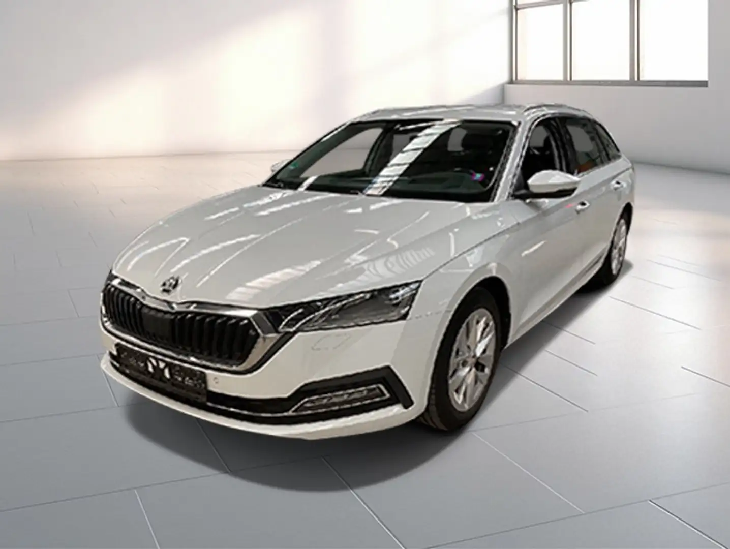 Skoda Octavia Kombi 2.0 TDI Style Navi vc LED+ Biały - 1