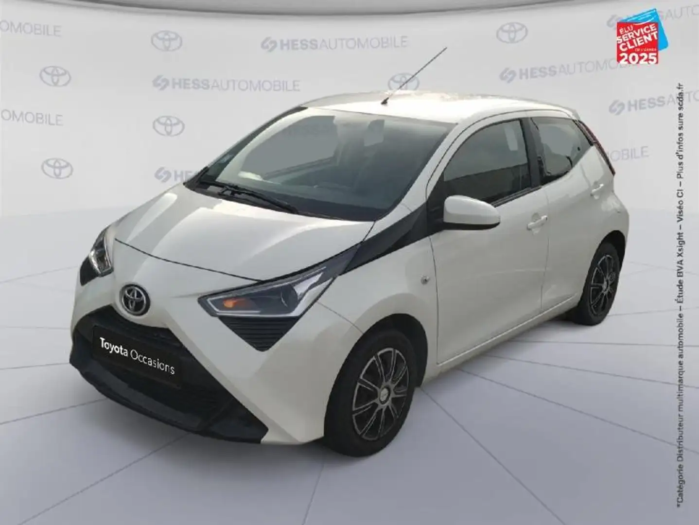 Toyota Aygo 1.0 VVT-i 72ch x-play 5p Blanc - 1