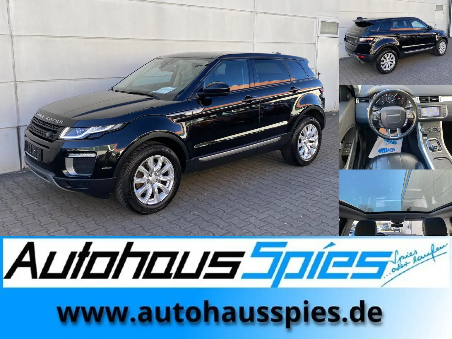 Land Rover Range Rover Evoque Evoque 2.0 TD4 Aut. SE Pano Nav Shz Tmat elSitz EU Schwarz - 1