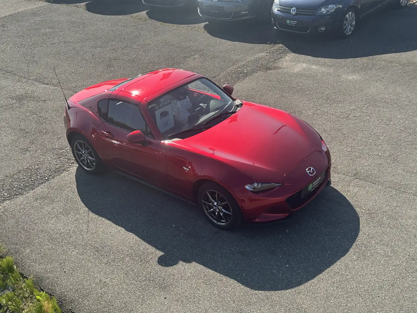 Mazda MX-5 1.5 SKYACTIV-G 132 Sportline LEDER SHZ NAVI Rot - 2