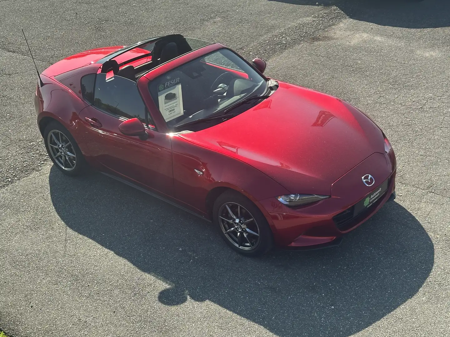 Mazda MX-5 1.5 SKYACTIV-G 132 Sportline LEDER SHZ NAVI Rot - 1