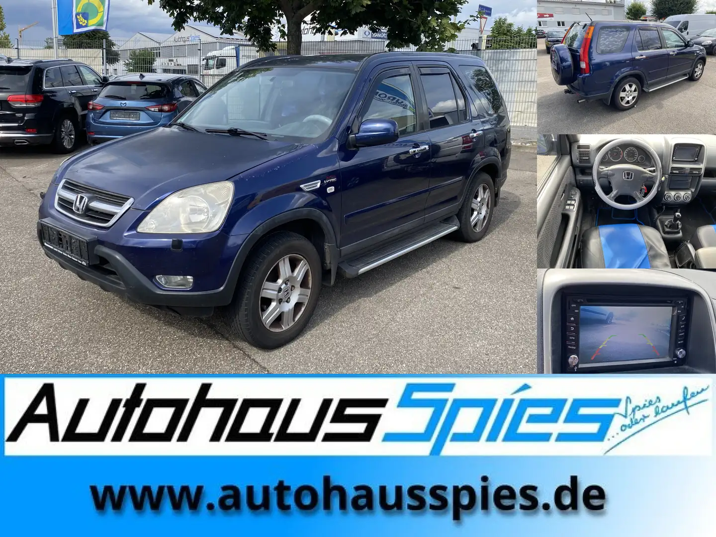 Honda CR-V 2.0  ES KlimaAut Nav RKam AHK Blau - 1