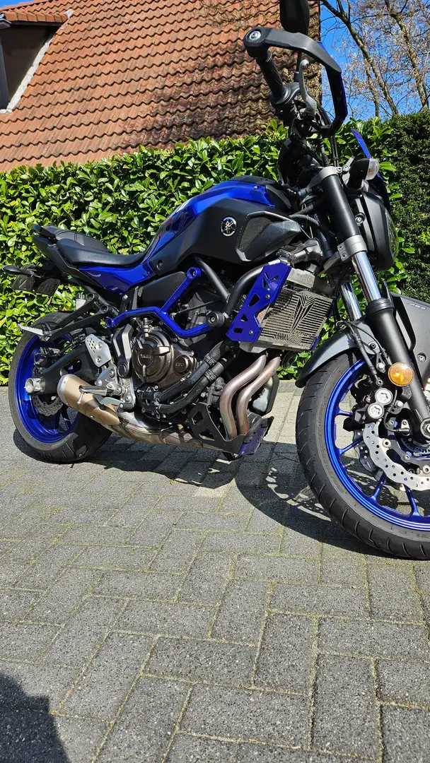 Yamaha MT-07 ABS (35kW A2) Blauw - 2