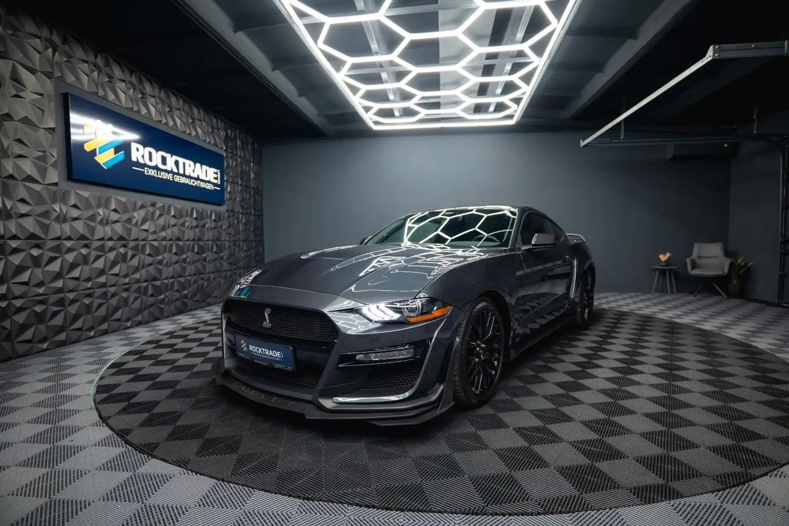 Ford Mustang Shelby GT 500 5.0 V8 Performance *LED* Grau - 1