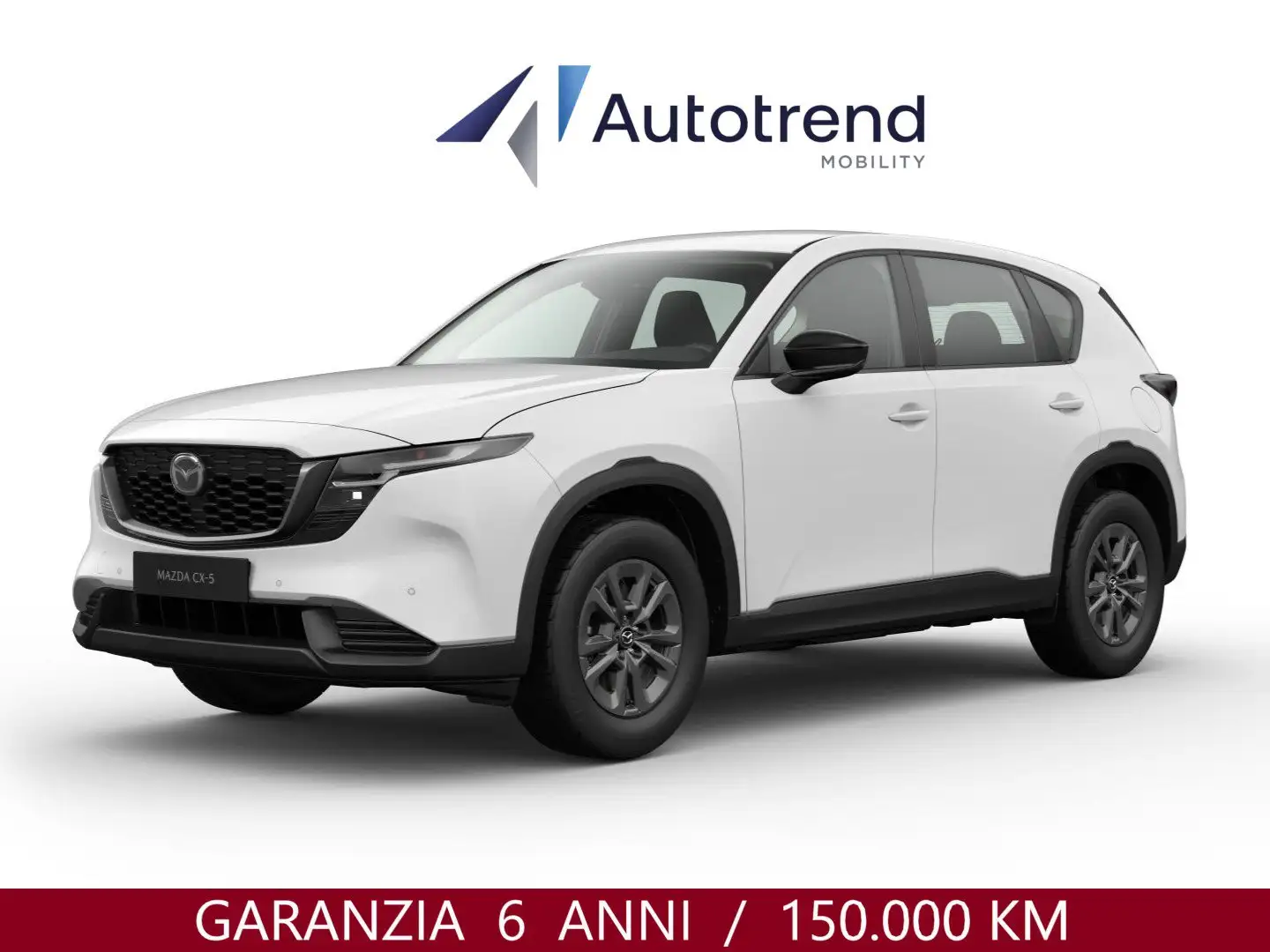 Mazda CX-5 2.5 e-Skyactiv G 140 CV Mild-Hybrid Automatica Pr Weiß - 1