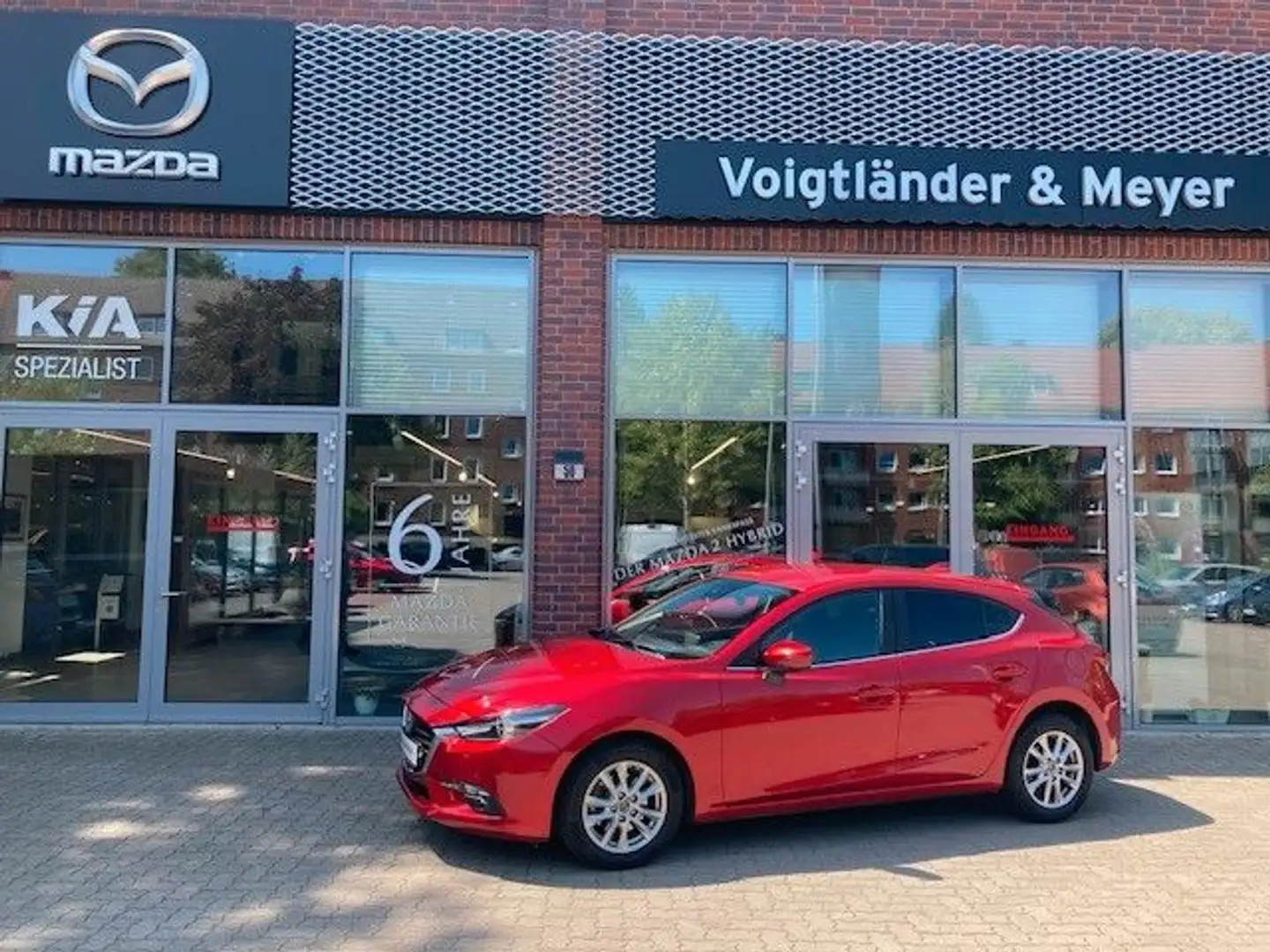 Mazda 3 Exclusive ACT-P Automatik Ganzjahresreifen Rojo - 1