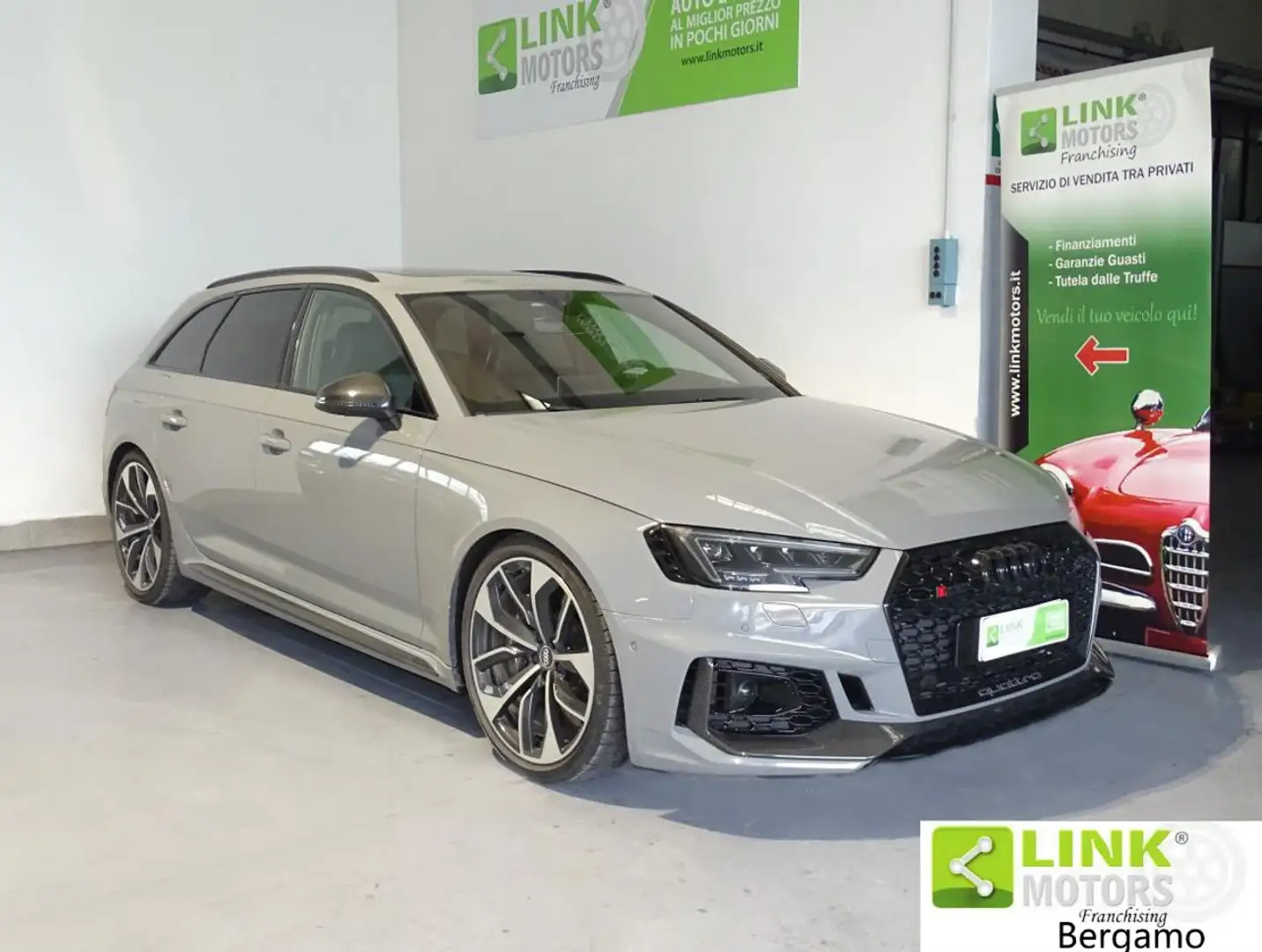 Audi RS4 Avant 2.9 TFSI Quattro Gris - 1
