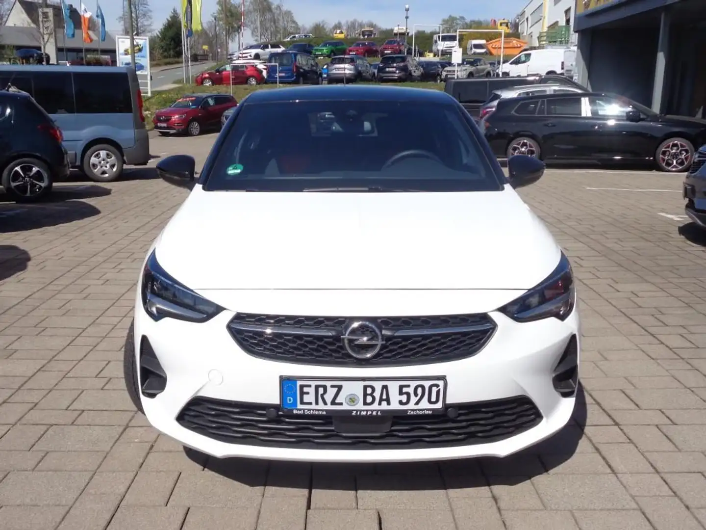 Opel Corsa 1.2 74 kW 100 PS LED, DAB, Klimaanlage Weiß - 2
