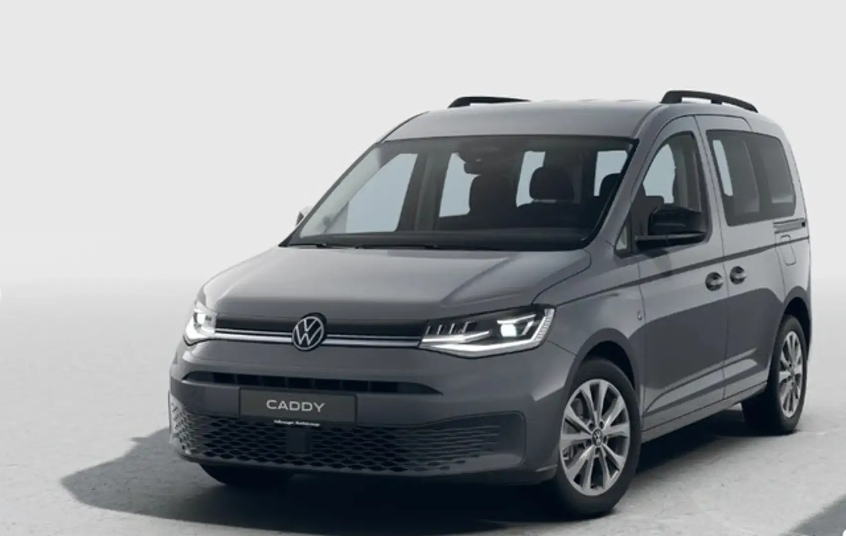 Volkswagen Caddy Goal 7 Sitzer Navi Allwetter LED AHK Grau - 1