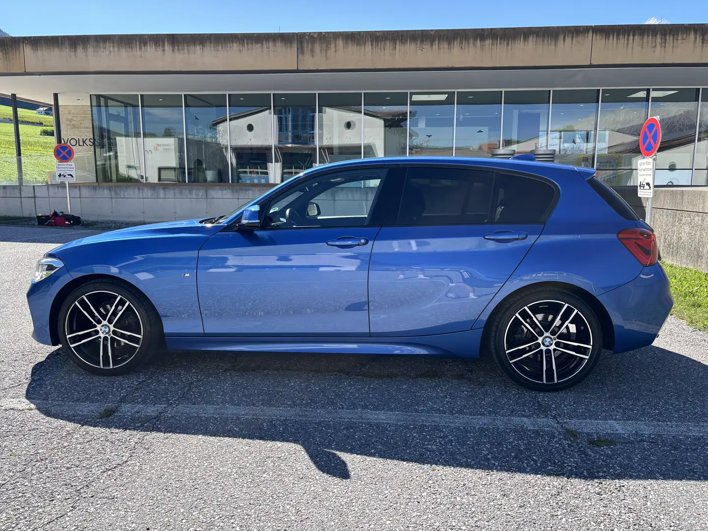 BMW 116 M Sport Blau - 2