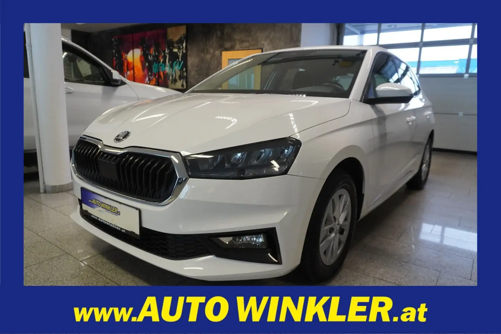 Skoda Fabia Ambition 5d PDC/Tempomat Blanco - 1
