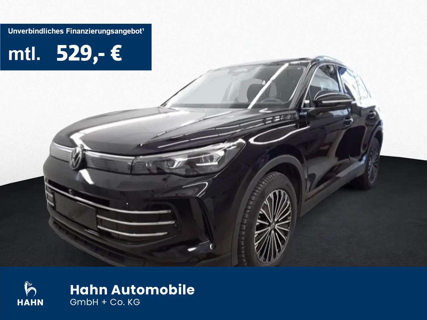 Volkswagen Tiguan 1.5eTSI Elegance DSG Virtual Sitzh AHK CA Schwarz - 1
