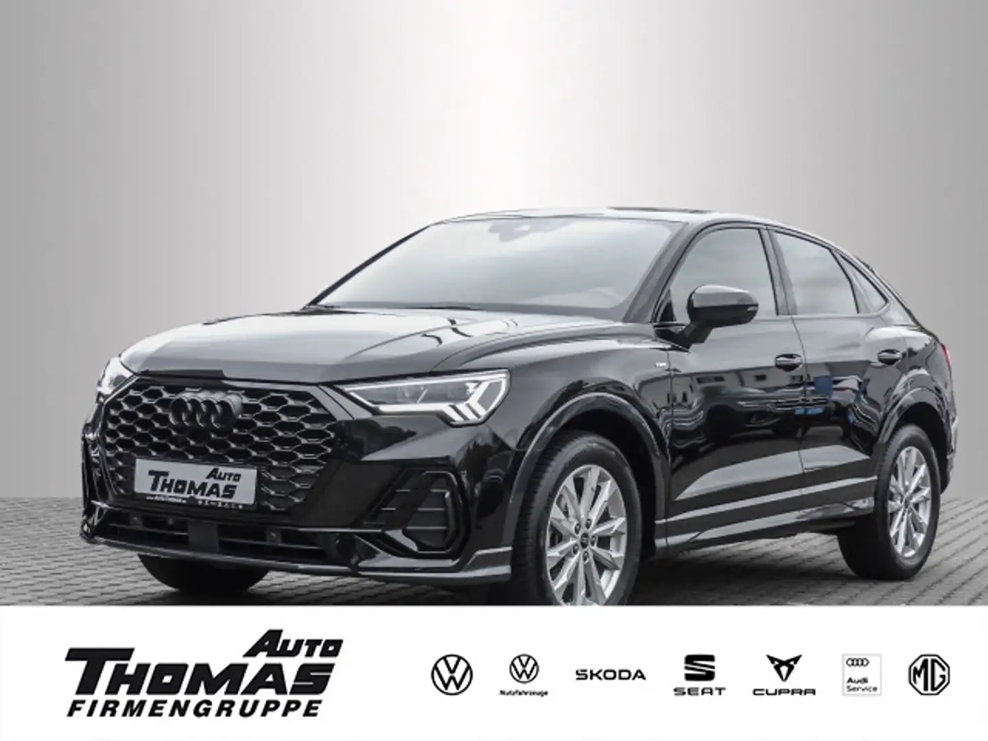 Audi Q3 S line 35 TFSI S tronic LED+DSP+SHZ Noir - 1