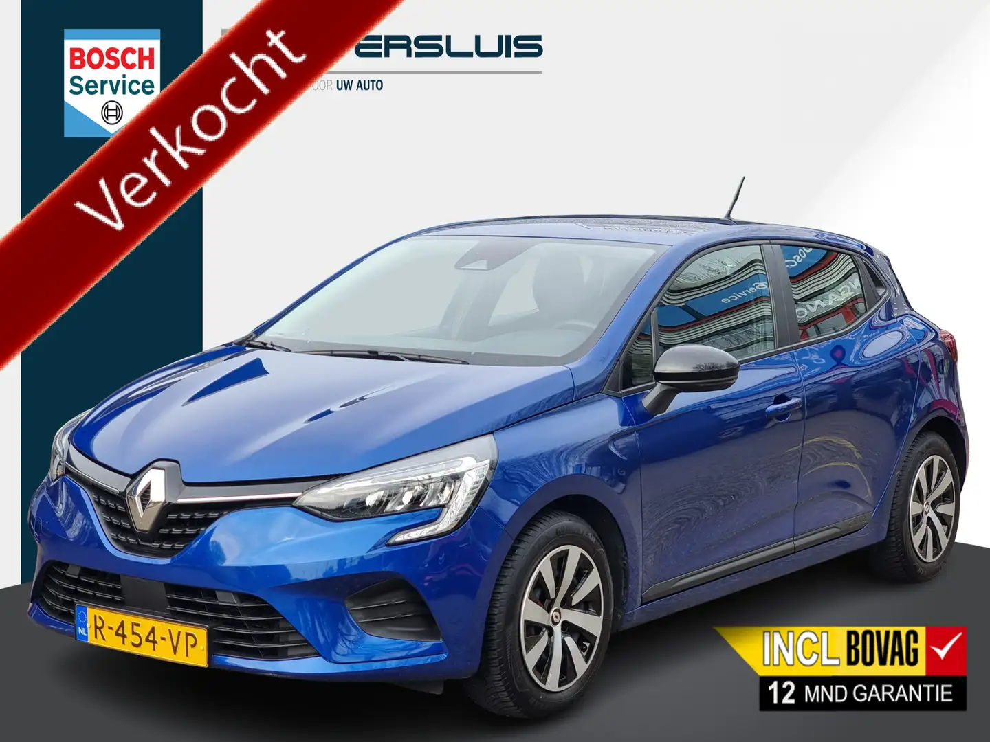 Renault Clio 1.0 TCe 90 Equilibre| PDC | Navigatie | Armsteun 1 Blauw - 1