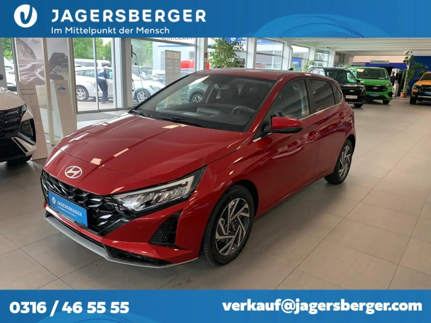 Hyundai i20 (BC3) GO Plus 1.0 T-GDI b5bu2-PP4-OO7 Rot - 1
