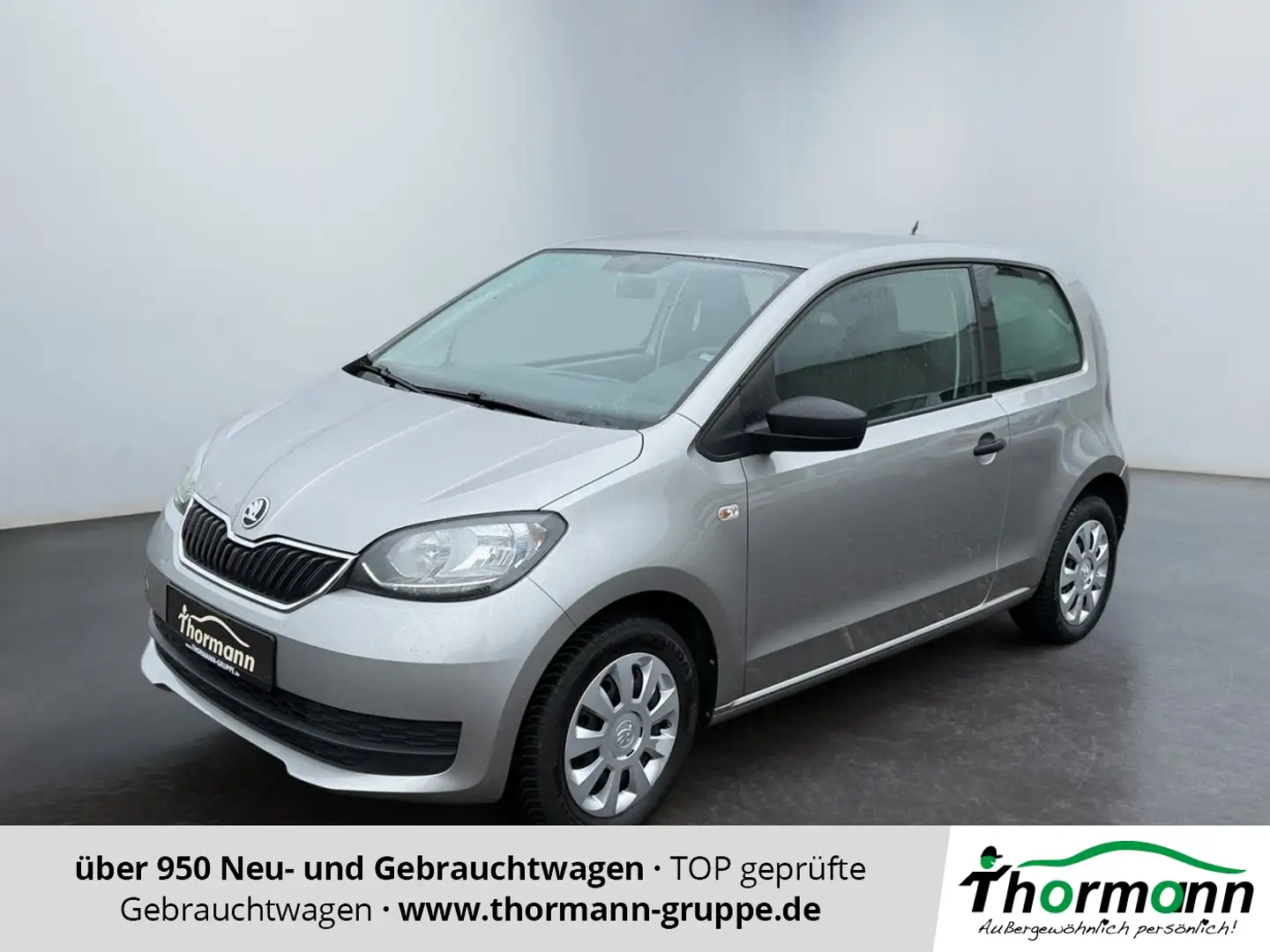 Skoda Citigo 1.0 Active Facelift Klima EFH vorn Zilver - 1