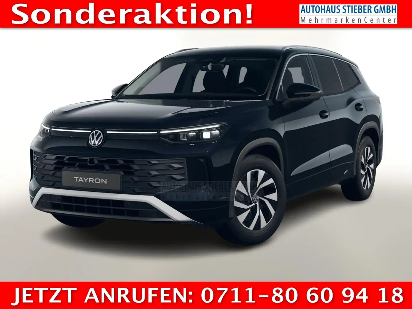 Volkswagen Tayron Life 1.5 eTSI 150 DSG LED+ AHK Keyl eHK ParkAs ... Noir - 1