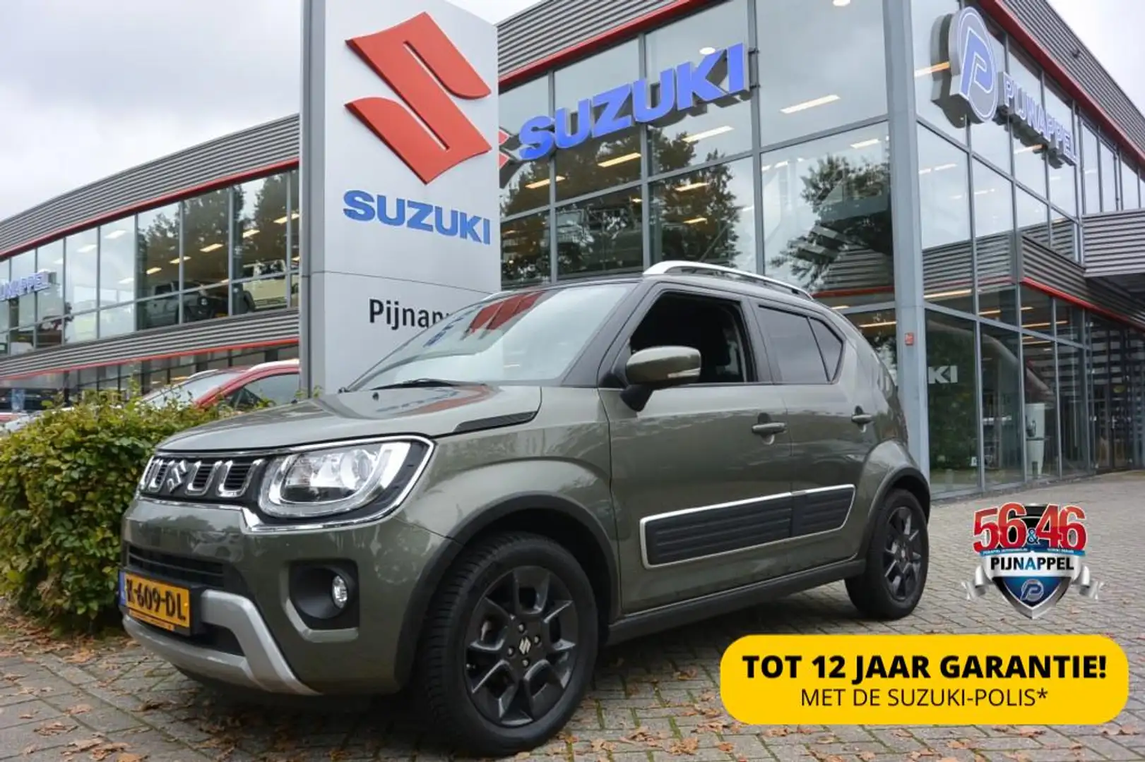 Suzuki Ignis 1.2 Style Smart Hybrid Cruise control/Stootlijstse Groen - 1