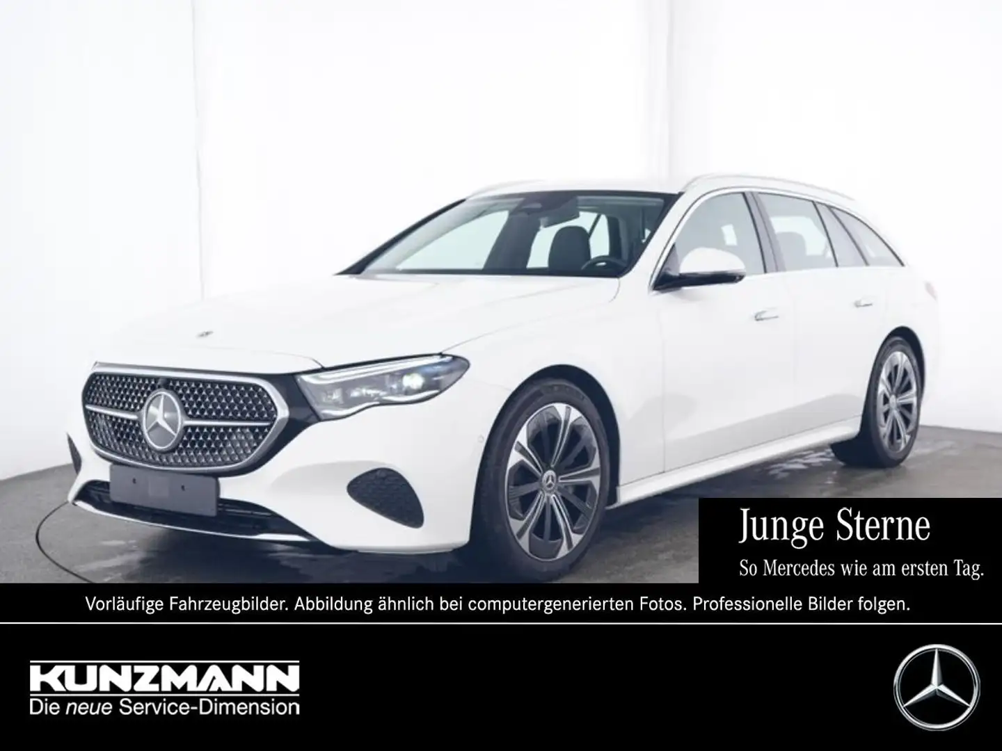 Mercedes-Benz E 300 e T Avantgarde Distronic Memory 360° AHK Weiß - 1