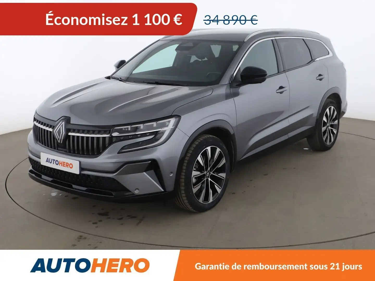 Renault Grand Espace 1.2 E-Tech Hybrid Techno Grau - 1